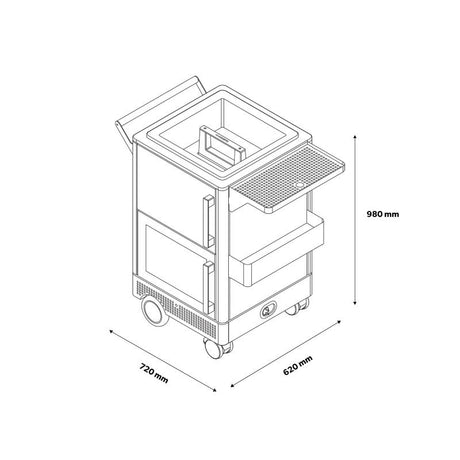 Dometic MB300S Mobiele bar