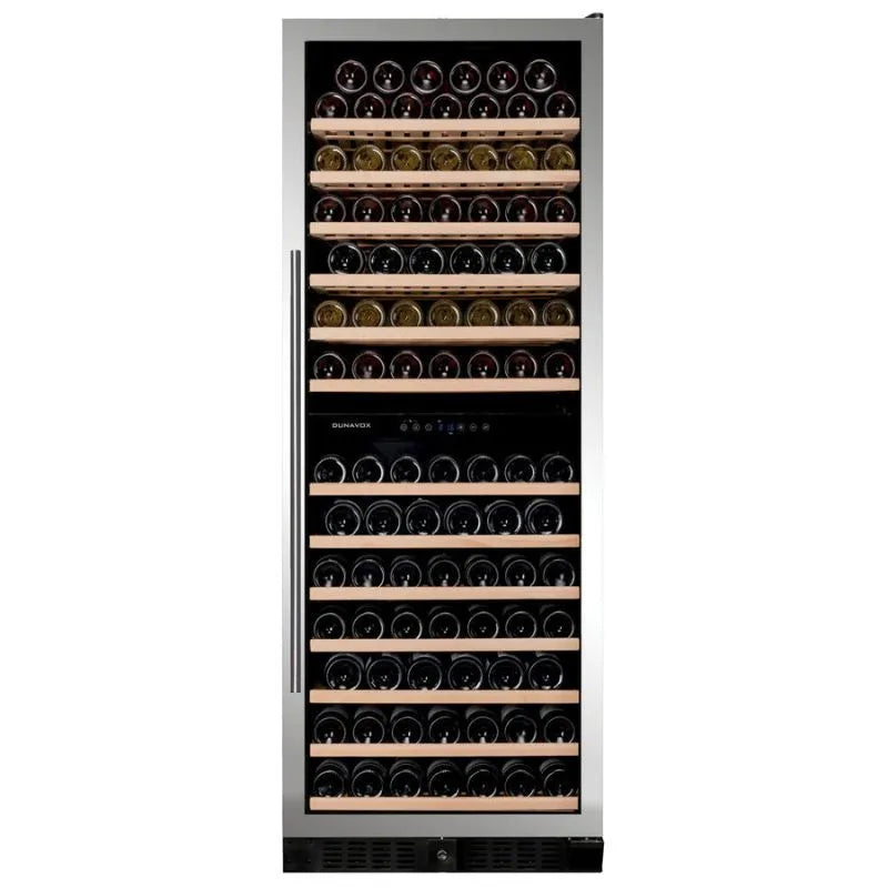 Dunavox Grande-108 Wijnklimaatkast - DX-108.330DSS - 2 Zones - RVS