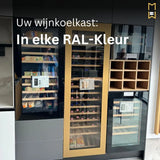 Dunavox Grande-94 Wijnklimaatkast - DX-94.270DCK - 2 Zones - RAL Kleur