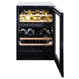 Dunavox Flow-45 Wijnklimaatkast - DAUF-45.125DB.TO - 2 Zones - Wijnklimaatkast Expert