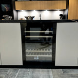 Dunavox Flow-45 Wijnklimaatkast - DAUF-45.125DB.TO - 2 Zones - Wijnklimaatkast Expert