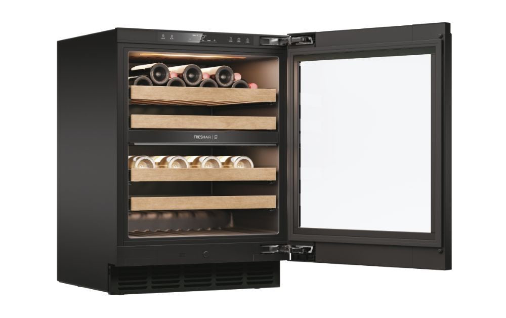 Haier Wijnkoelkast HUC44GDEH1 2 Zones - Wijnklimaatkast Expert