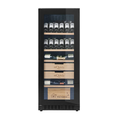 mQuvée Velvet 100 Glass Wijnklimaatkast VCB100SS-GLASS
