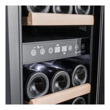 Temptech Oslo OX2DX60DRB-24 onderbouw wijnkoelkast, detail bediening