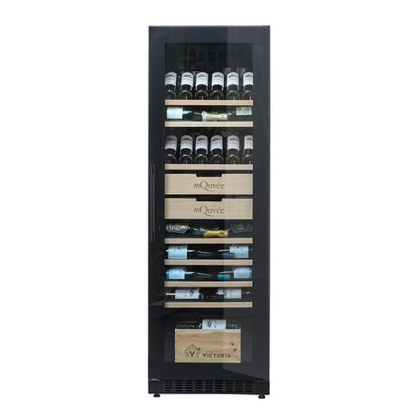 mQuvée Velvet 125 Glass Wijnklimaatkast VCB125SS-GLASS