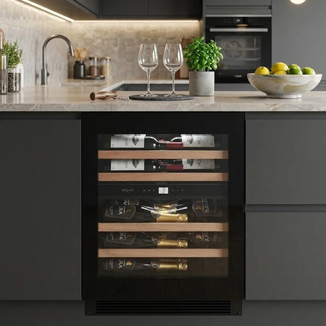 mQuvée WineCave 700 60D Exclusive Slim Wijnklimaatkast WCED60SFGBP-700, foto 4