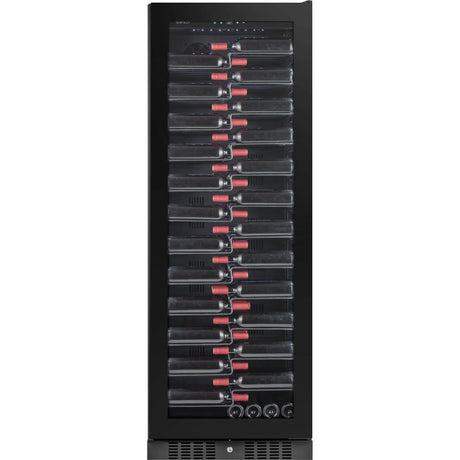 Temptech Copenhagen CPRO1800SRB-24 vrijstaande wijnkoelkast, vooraanzicht