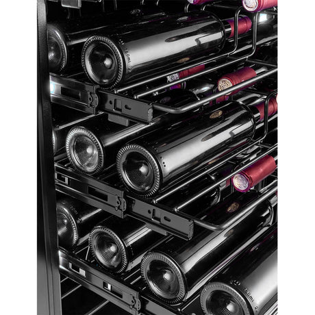 Temptech Copenhagen CPRO1800SX-24 vrijstaande wijnkoelkast, uittrekbare label view-leggers