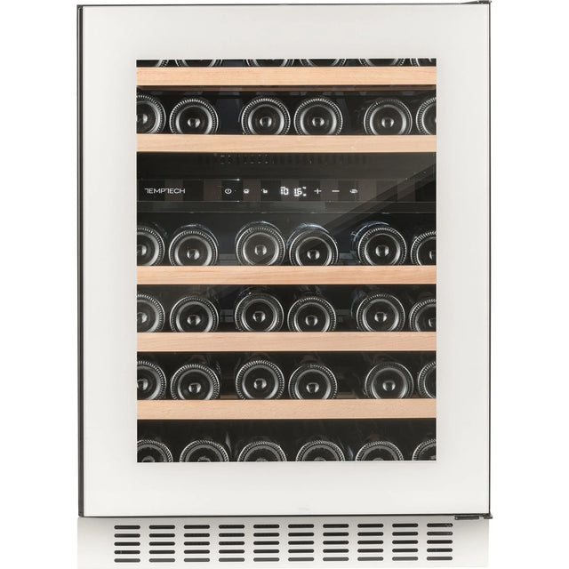 Temptech Oslo OX60DRW-24 onderbouw wijnkoelkast, vooraanzicht