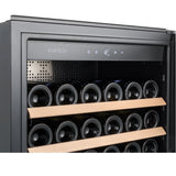 Temptech Oslo OZ45SX-24 inbouw wijnkoelkast, detail leggers