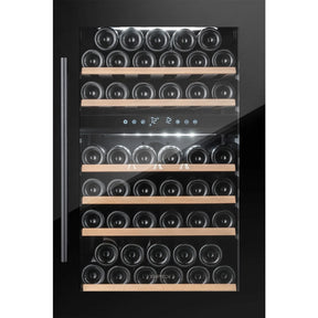 Temptech Oslo OZ90DB-24 inbouw wijnkoelkast, vooraanzicht